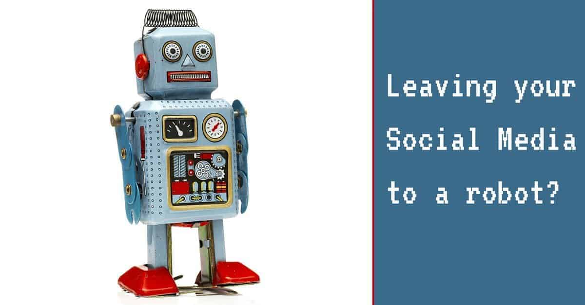 Leaving Your Social Media to a Robot?